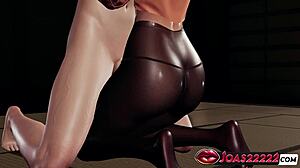 Leilani's Moaning Kisses Lead to Squirting Bliss