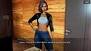 Cheating BBW Brunette Stuffed Small Tits Gain Trials 07