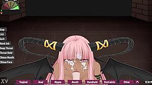 ever wonder how succubus queen's ebony lips suck monster cock till cum in project cappuccino 2 hentai game?