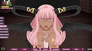 ever wonder how succubus queen's ebony lips suck monster cock till cum in project cappuccino 2 hentai game?