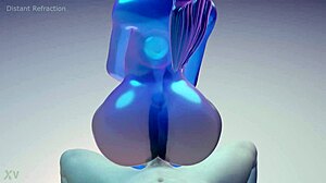 Goo girl slime from sao oozes into seductive 3d hentai encounter