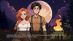 Farmer Kink Taboo Game Ep 14 Step Sisters Shock At Huge Cock Not Small Penis Ranch Fuck