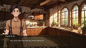 Farmer Kink Taboo Game Ep 14 Step Sisters Shock At Huge Cock Not Small Penis Ranch Fuck