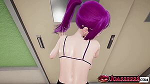 SEXY HITOMI CLASSROOM POUNDED! 3D Hentai POV Missionary Standing Pussy Views Doggystyle Anal Creampie