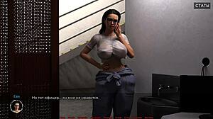 big black cock milf slave bathes in prison getting fingered roughly outdoors before hardcore blowjob and squirting pussy play in medical care gameplay