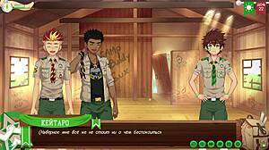 Kiran And Taiga Deliver Bold Intense Conversation In Game Camp Friends Path 2 Episode 46 Russian Voiceover