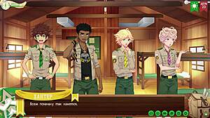 game camp of friends path 2 ep 50 with miss yuri's fantasies in russian