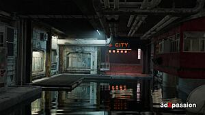 Hot Trans Bonny Dominates Girl Anal Blowjob Big Tits Femdom Wonderland