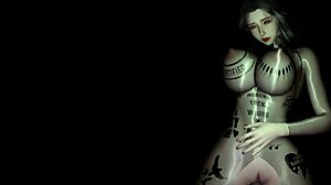 big booty angel ascends on monster cock doggystyle creampie in 3d hentai