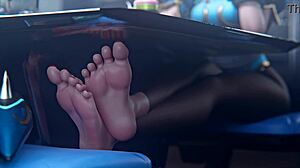 overwatch juno in chun-li cosplay takes deep creampie from azur lane rule 34 hentai