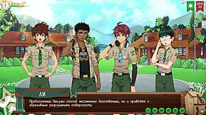 game camp of friends path 2 ep 50 with miss yuri's fantasies in russian