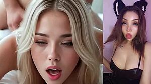 blonde stepsister's shy first anal hints at explosive taboo thrills