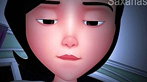 OMG Giant Anime Saa Devours Huge Vore Prey!