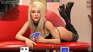 spicy strip poker ep 3 victoria boss babe strips hentai game