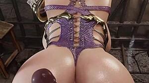 isabella valentine from resident evil meets high school dxd big black monster cock in spanish sub latino