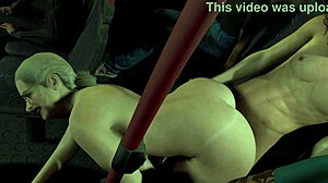 A horny mature milf craves cock desperately on crowded bus