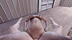 I felt the rush catching her right after shower mature with young 18+ man in hentai