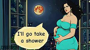 Married Milf Housewife Gets Bred Pregnant By Student In Steamy Shower Comic Cheating!