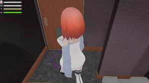 roxanne fingers her redhead pussy outdoors flashes boobs masturbates squirts publicly