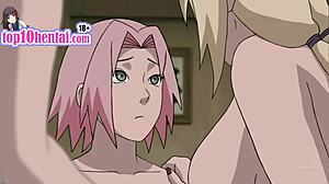 Anime Sakura Haruno: Fierce Hot Vibe