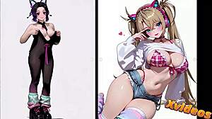 i'm amazed by this ai anime art nude future vision