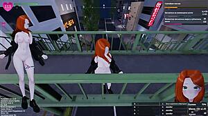 Public Virgin Undresses for Giants' Huge Cocks in Interracial Gangbang Creampie Surprise!