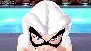 FELICIA HARDY BLACK CAT BIKINI POV SEX SPIDERMAN FANTASY FULL!