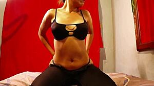 Tight Pussy Redhead With Huge Tits Gets Rough Creampie