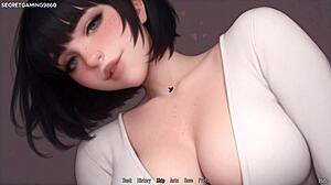 COCK-HUNGRY STEPSISTER DEVOURS MASSIVE MONSTER COCK IN NAUGHTY 3D HENTAI GAME OBSESSED LUCY EPISODE 02!