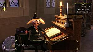 magic pussy gameplay part 4 elf milf fucked at work with big cock