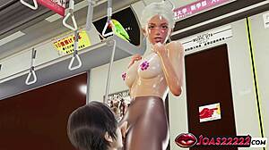 hot blonde iori suzuko kisses then masturbates pussy with vibrator till squirt