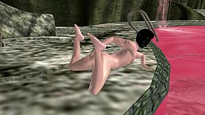 imagine this ripped stud fingering his tight ass poolside before anal fun?