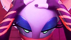 rouge takes sonic deep in rule 34 action