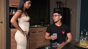 oh man stepbro accidentally fucks slim stepsis in bedroom