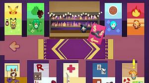 Huge Pokémon Assfucking Creampie on Beach in Con-Quest Game