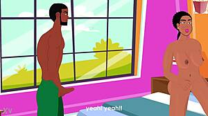 oh man titi strokes her wet pussy then rides that throbbing cock to squirt hard