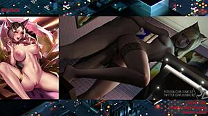 RULE 34 SPLITSCREEN Overwatch Fortnite LoL Candy PMV Compilation Blasts Cumshots