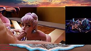 RULE 34 SPLITSCREEN Overwatch Fortnite LoL Candy PMV Compilation Blasts Cumshots