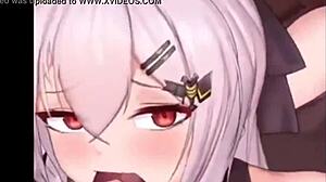 i can't stop watching this hentai music video with skinny babe deepthroating monster cocks in gangbang