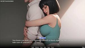 Stepsister's Massage Turns Steamy on Stepbro?