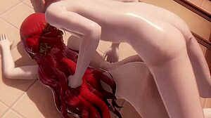 himeko from star rail gets her curves ravished in steamy 2d style adult 3d animation sex scene