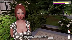 i can't get enough of this big-titted redhead maid milf blowing monster cocks and taking cum facials in master of seduction part 3 gameplay