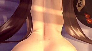 Hu Tao's Pussy And Anal Get Ruthlessly Fucked In Hentai Pov