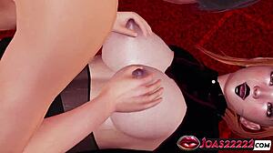 experience miko's big tits nylon massage with pussy licking squirt?