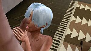 MILF LURES YOUNG COCK FOR ANAL POUNDING AND BLOWJOB IN SEXY OUTFIT HENTAI GAME