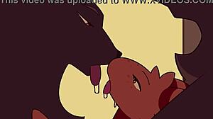 Payanuma's Furry Big Ass Cowgirl Rides Monster Cock to Facial Cum in Yiff Hentai!