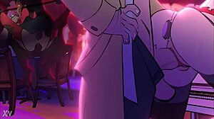 chubby redhead milf mommy gangbanged by interracial cocks in lingerie