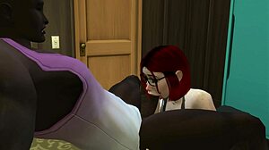 hey redhead slut you love that bbc doggystyle pounding your fat tits don't you?