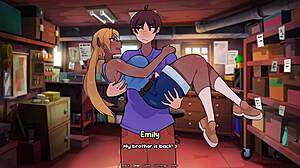 stepsis bubbles showers big tits ass tease part 2 game parody