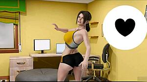 i'm so flirty watching this mature babe slurp giant demon cock part 11